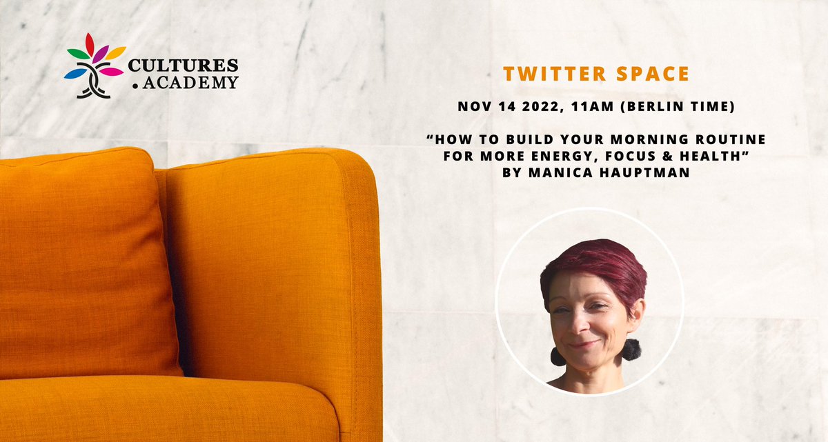 We‘re starting another week with our inspirational Twitter Spaces learning about building better morning routines w/ @ManicaCoaching Don’t miss joining our conversation! 🌅🕊️