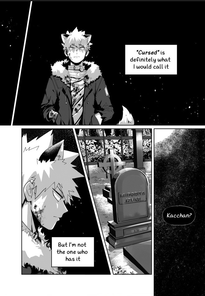 Bakugo Katsuki is cursed. Forever chained to Izuku's ghost but is this a punishment?

✨Hi! I would like to introduce "Chained to you" new MHA Izuku x Katsuki【FANBOOK】✨

MHA digital PDF:
✨20pg
✨B&W
✨Eng&Spa

*WT: Blood and mention of death
*SFW
🛒 >https://t.co/166Vb9YZFQ 