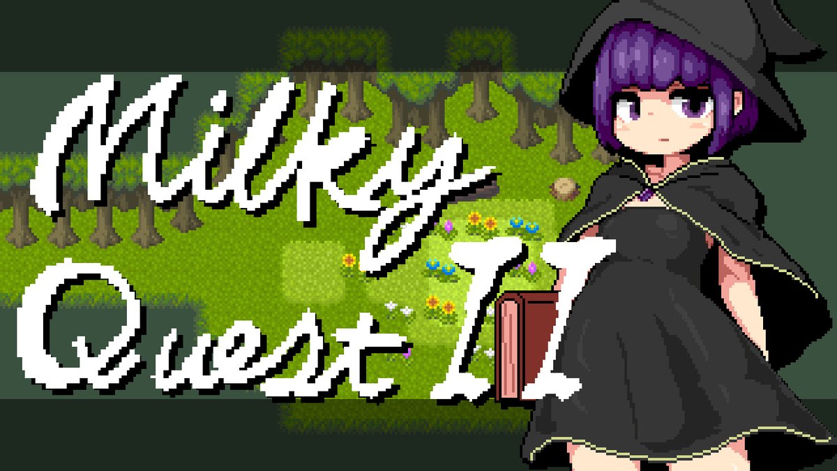 KaguraGames's tweet photo. We're delighted to reveal that we will release Milky Quest II by Hack Dack Soft (@BlueHat_t)! Prepare for the release by checking out the game and adding it to your wishlist!

Store: https://t.co/7u0quu7ATz
Steam: https://t.co/SljIsMqgzZ https://t.co/WWBF3KODzv