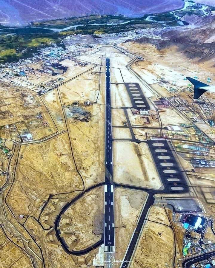 7 of the Most Beautiful Airports in India 🇮🇳

1. Kushok Bakula Rimpochee Airport, Ladakh