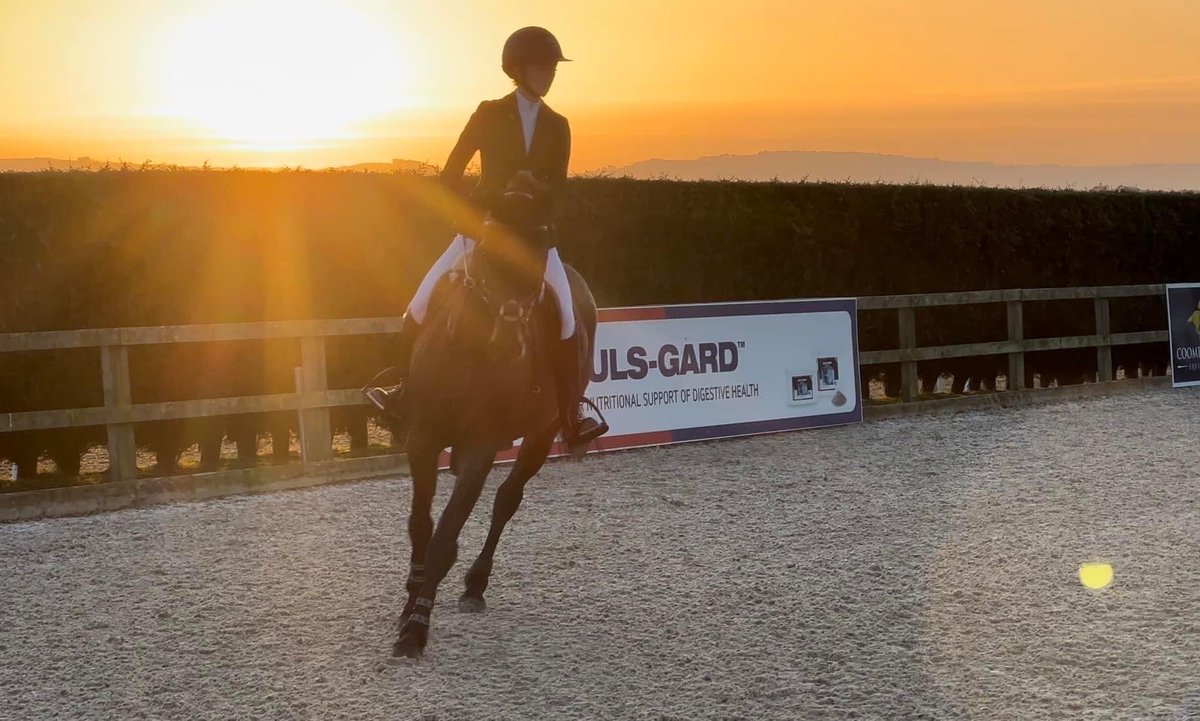 A second place for Ruby and Coco yesterday in the glorious autumn sunshine