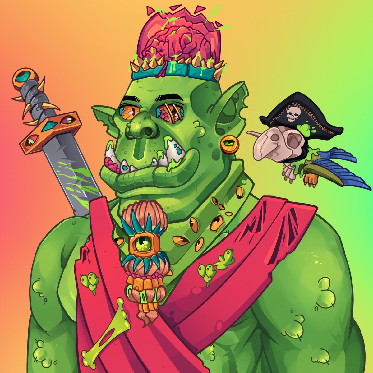GreenCryptoNFTs's tweet photo. @JRDNzs Hi π You should join @TheOrcsNFT π€
Optimized Staking π€€ Ladies orc and Breeding, Expeditions, Evolution, Mutation, Dating App, Construction of House on your Land, P2E card game, Orcade and so on...π
Rent your Orcs and lands for $SOL & $ORCS
#Zugzug #OrcsForLife https://t.co/lCYWeSJuLq