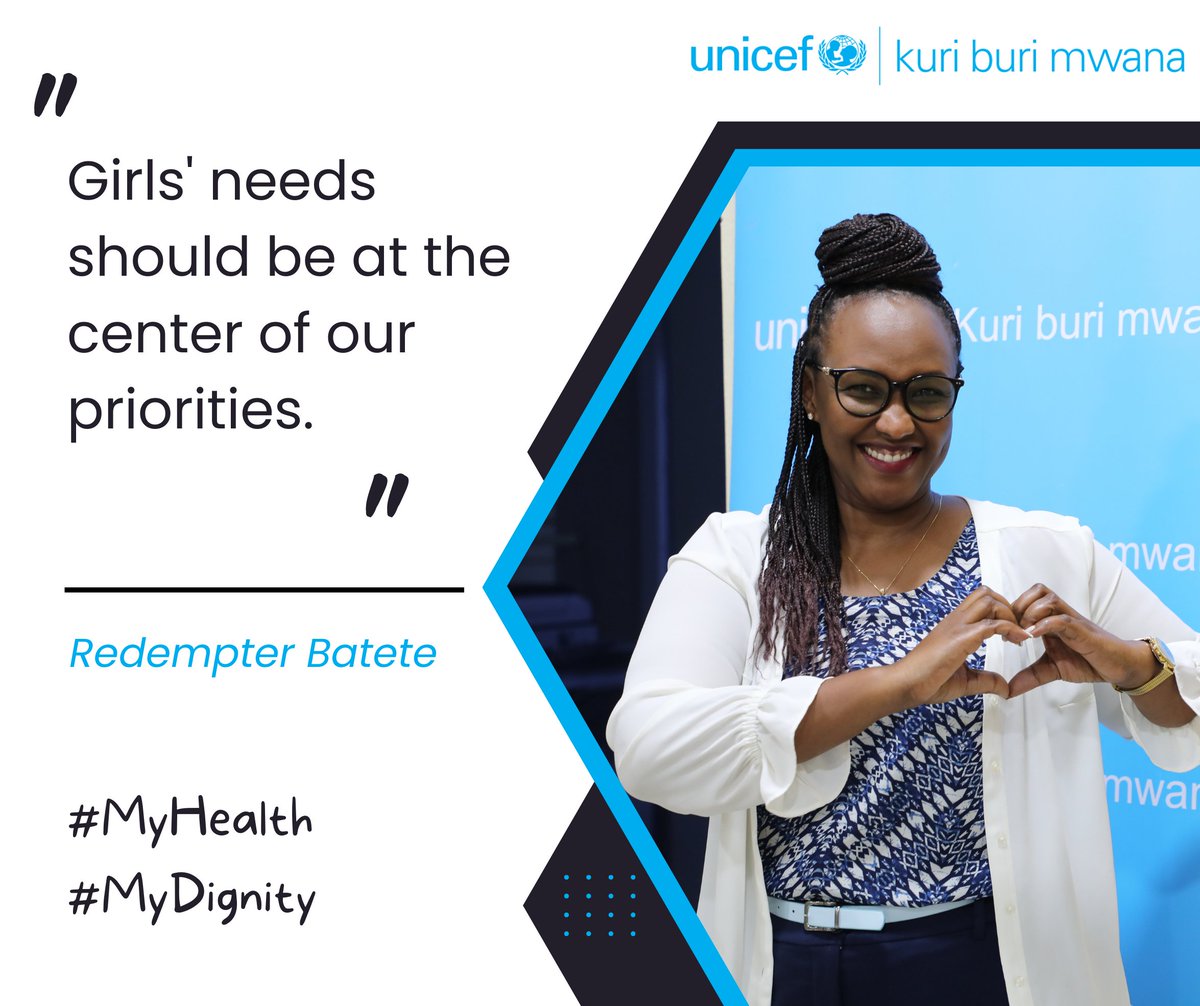 Girls' safety, hygiene and sanitation needs may be neglected, barring them from accessing different opportunities that could shape their future.

Join UNICEF in advocating for more action from all levels of society to create systems sensitive to girls' needs and rights.