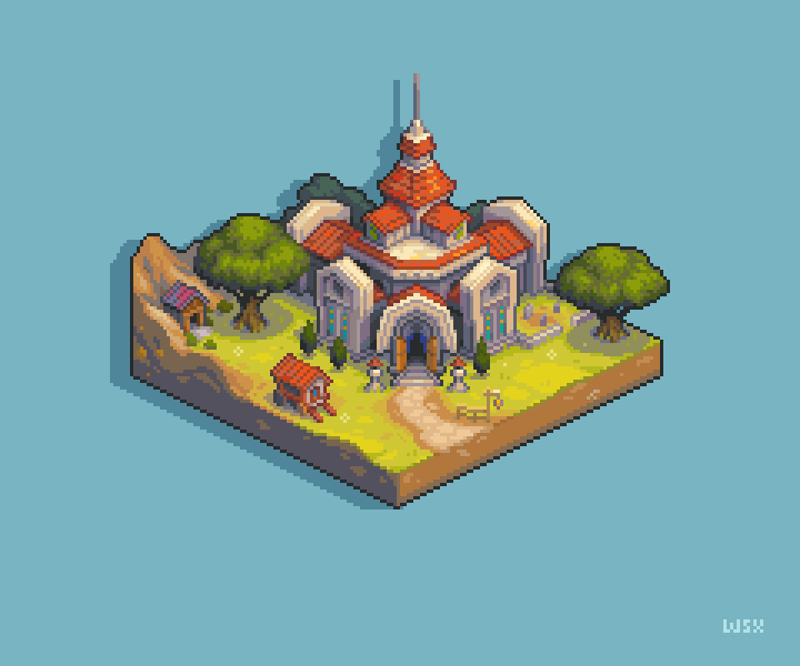 Do you remember this place?
#pixelart