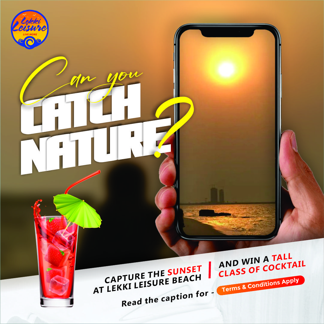 L3Hub's tweet image. Stand a chance to #win a free glass of #cocktail every weekday at #lekkileisure

Take a #pictureofthesunset at @lekkileisure btw 5:30 PM to 6:30 PM weekdays, Mon to Fri.
Post, and tag us on Instagram, Facebook or on Google.

The first 10 best photography of the sunset wins.