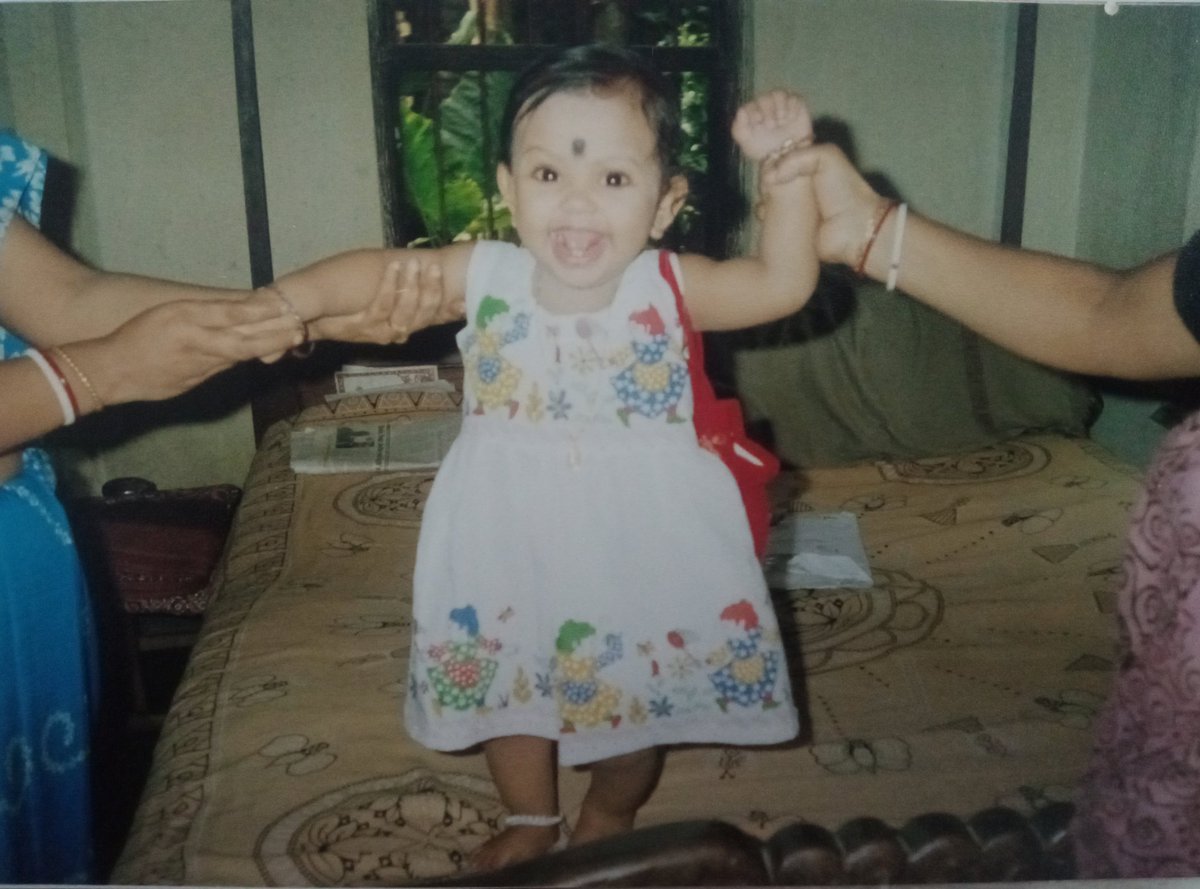 Calcuttaphile's tweet photo. Since nobody said it, HAPPY CHILDREN'S DAY TO ME!!! ❤️ (Lord, I was cute.) https://t.co/8hM37b54L9