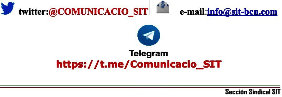 Comisión Paritaria 11/11/22

Hoy se le ha dado traslado a la RD de las diferentes peticiones solicitadas por el colectivo de Encargados, Mandos y Gestores de almacén (grupo A) de material móvil.

Objetivos y apreciación de la actuación

1. Actualizaci… ift.tt/v9dih4r