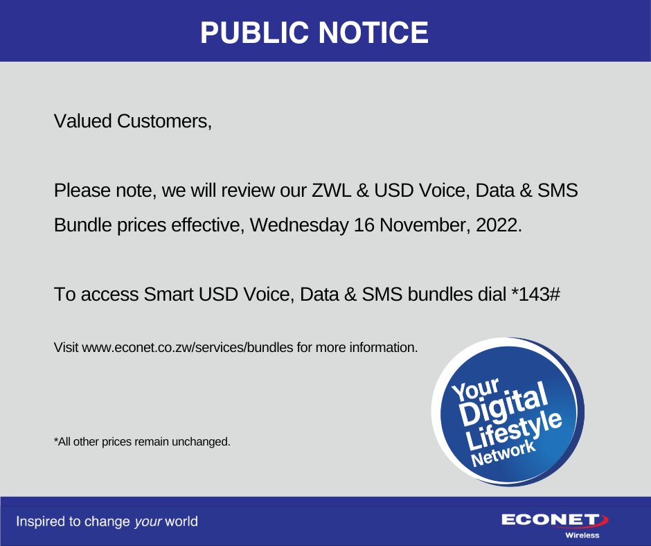 Econet Wireless tweet media