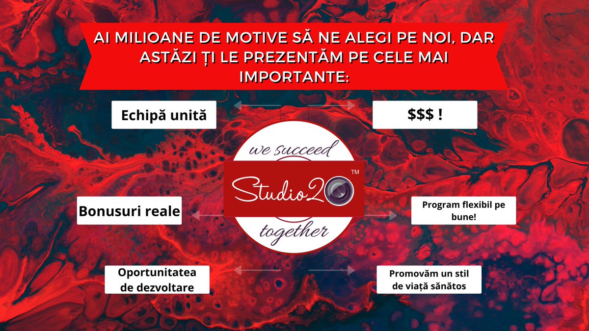 studio20men's tweet photo. Ai milioane de motive să ne alegi pe noi, dar astăzi ți le prezentăm pe cele mai importante! Pe restul le vei afla atunci când vei intra în echipa noastră.
Hai la interviu să ne cunoaștem! https://t.co/G6tOLKUbQq