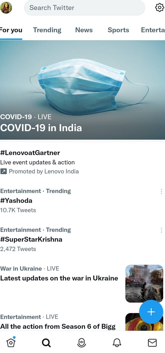 jaansamforlife's tweet photo. #Yashoda trending ๐งจ lady superstar @Samanthaprabhu2 ๐
#BlockBusterYashoda https://t.co/7SkeNHlu2w