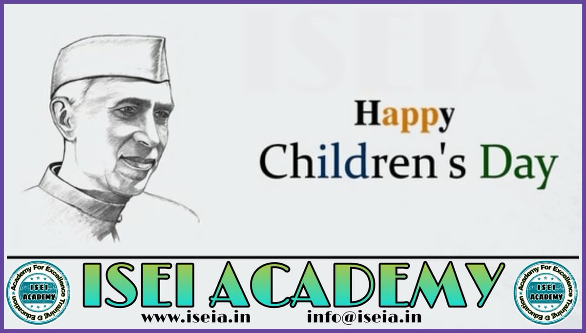 JahidaKhan12's tweet photo. #Happy_Childrens_Day
The most precious thing in this world is a smile on a child's face. Happy Children's Day to every kid in the world.
🌐 https://t.co/s7XREvAyNX
#Childrens #day #Happy #Celebration #Academy #Computer #class #Education #research #Study #ISEI_Academy #ISEIA https://t.co/s3fH4z8e4x