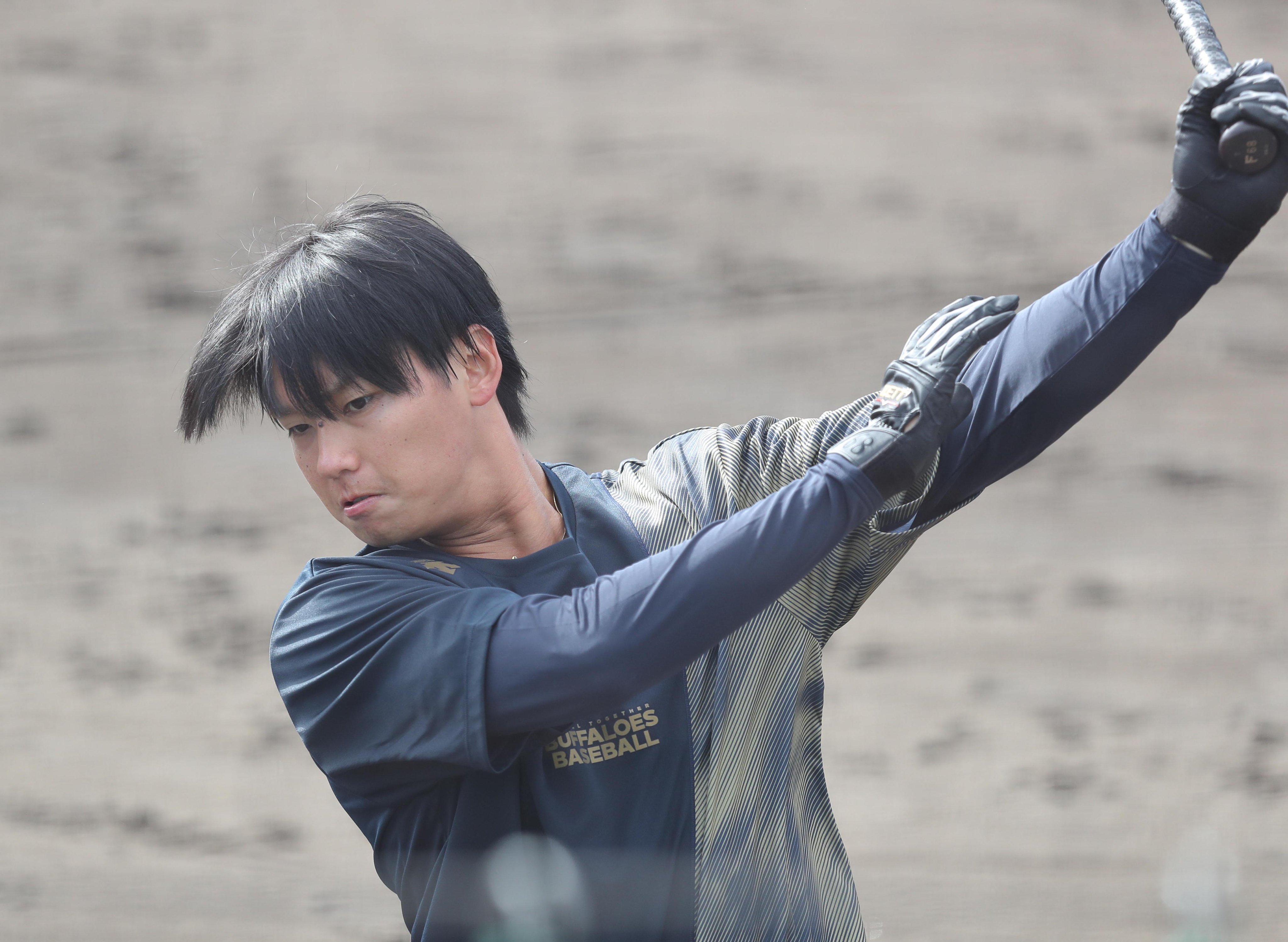 オリックス・バファローズ オーセンティックユニフォーム（サード） 石川亮 選手 オリックス・バファローズ オーセンティックユニフォーム
