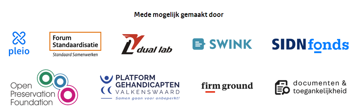 openstandaarden's tweet photo. Check de PDF-checker 17 nov. op ECP Jaarfestival. Sluit mooi aan op eerste sessie 13:45 'Informatiepositie van de burger versterken' waarin de MCOIG benadrukt dat alle digitale overheidsdiensten #toegankelijk moeten zijn voor alle burgers! https://t.co/qt4PIhkDQi @digioverheid https://t.co/11CBC5plHi