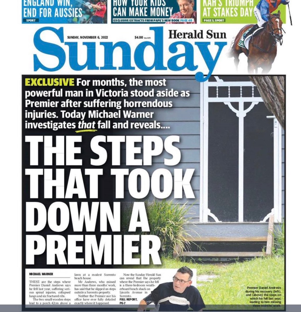 PRGuy17's tweet image. I'll disclose it here because The Age won't: the author of this piece is a member of the Liberal Party. Her husband is the Herald Sun's weekend political editor. The below story dropped on a Sunday 👇