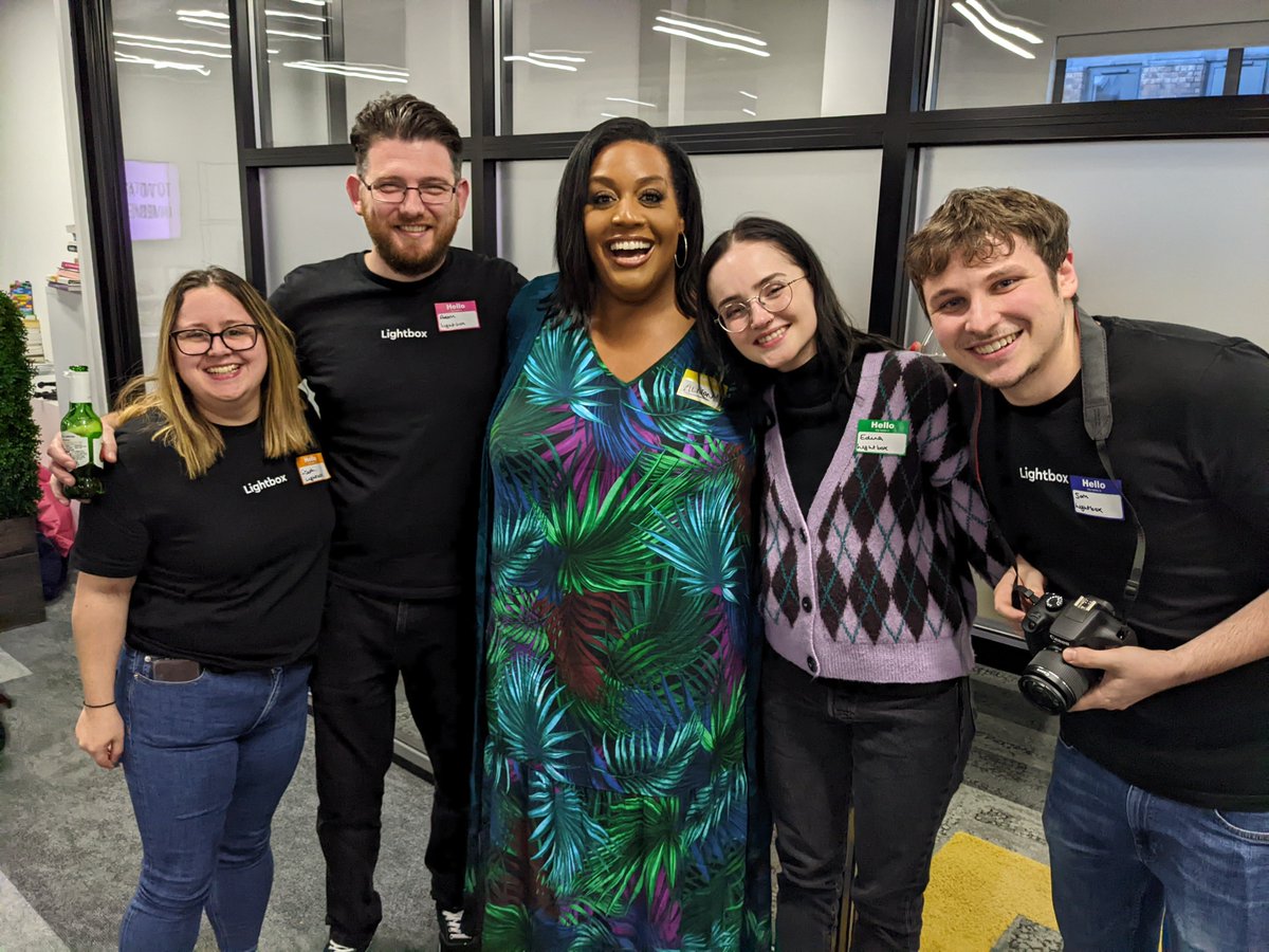 Remember when Alison Hammond popped by? 👀 As you were 😂 hubs.ly/Q01s8_bz0