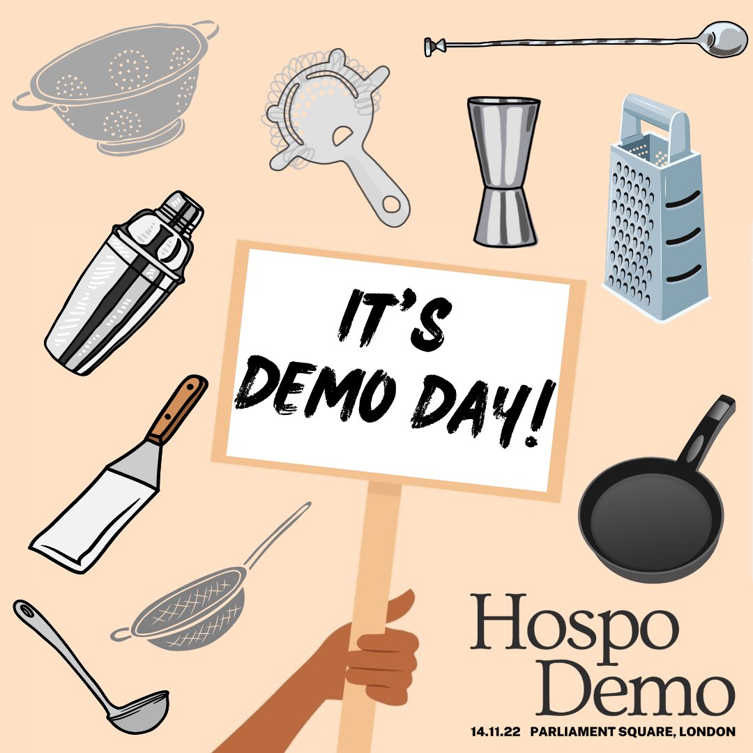 TODAY'S THE DAY!

Join HospoDemo + hundreds of others from across the hospitality industry, to show the govt that their lack of support is killing our sector. 
DO THE RIGHT THING AND COME OUT AND SUPPORT YOUR INDUSRY TODAY. #HospoDemo #savehospitality