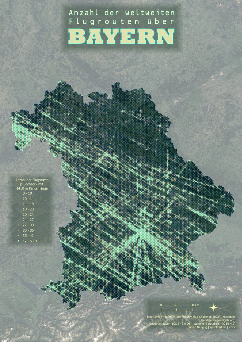 curious_Fabian's tweet photo. Day 14 of #30DayMapChallenge - Hexagons

Trying new things and following @John_M_Nelson tutorial on color coded hexagons in varying sizes. All done #QGIS https://t.co/nCEAM7rqS9
