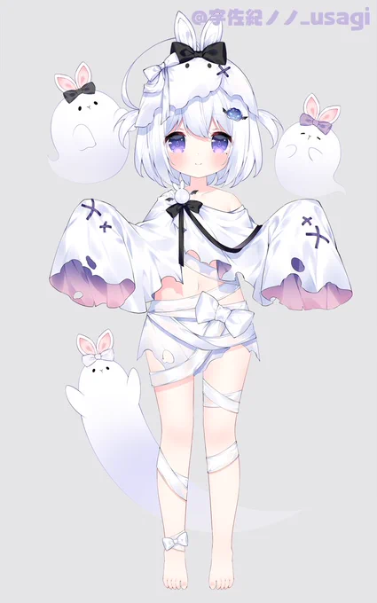 VTuber/VUPの宇佐紀ノノ( )の新衣装を描かせていただきました よろしくお願いします 