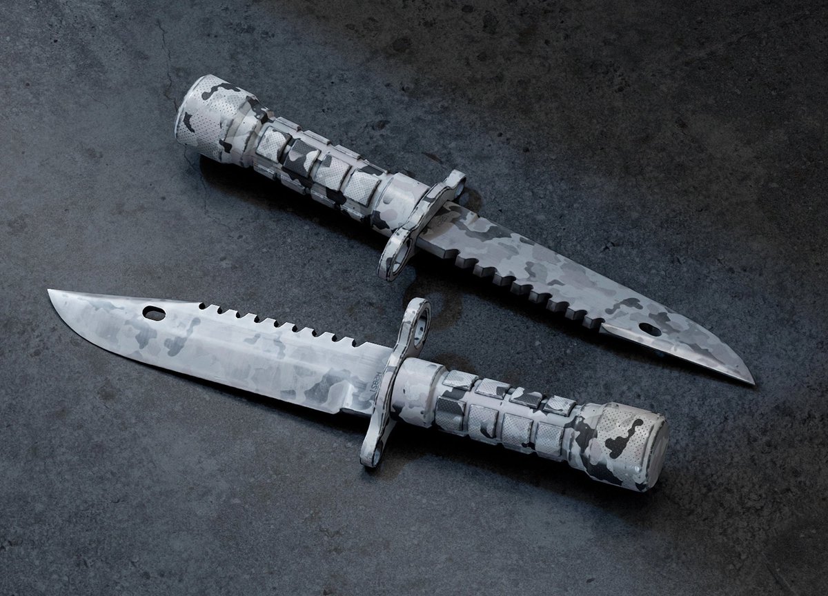 MDemonWorkshop's tweet photo. Hi guys!🤗I continued the Arctic collection this week. 🥶Arctic Protection , Arctic Hunter Knife https://t.co/N6ol0pvVnJ   
@gerrmanman
@playrust https://t.co/sHWu3uV0sP