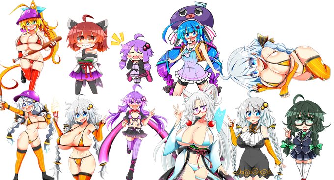 整理したら立ち絵にできそうなものや長い間プレリリースだからそろそろちゃんとしたいものなどなど 