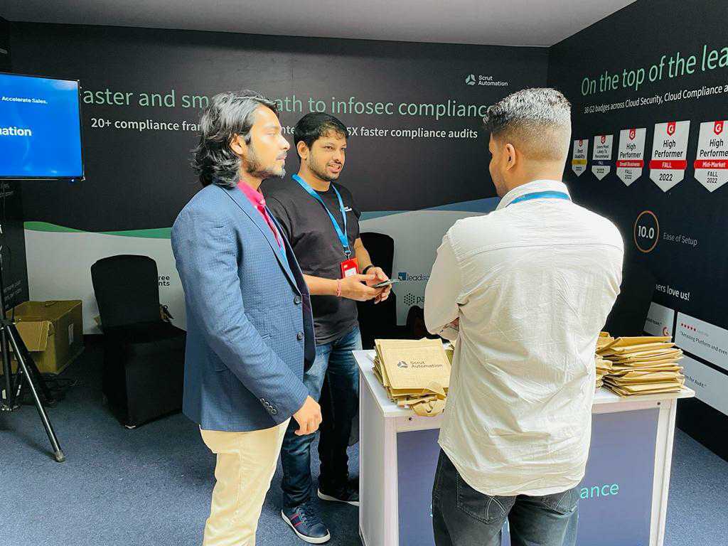 scrutsocial's tweet photo. The #Scrut team would like to thank the entire TechSparks team for hosting us at #TechSparks2022 and providing us with an amazing experience. The 3-day event was truly enriching for our team members, who met and connected with many bright minds. https://t.co/a5pZMeikNc