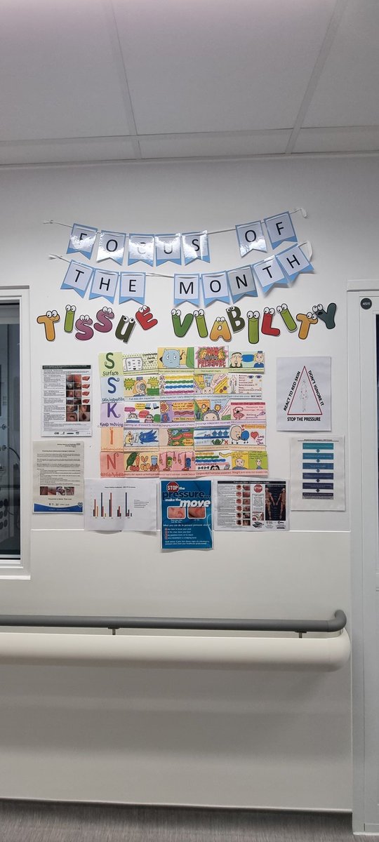 KGH ITU Focus of the month is Tissue Viabilty- Specifically device related pressure damage 👎🏻