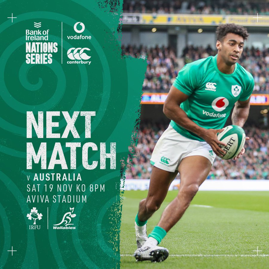 Ireland v Australia