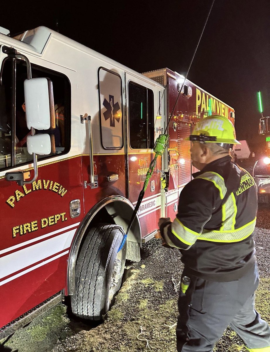 capitalrgv's tweet photo. Came out to help
Palmview Fire Department they were on a 911 response and fell
In a sinkhole
God is good! https://t.co/0N76U9EIpV