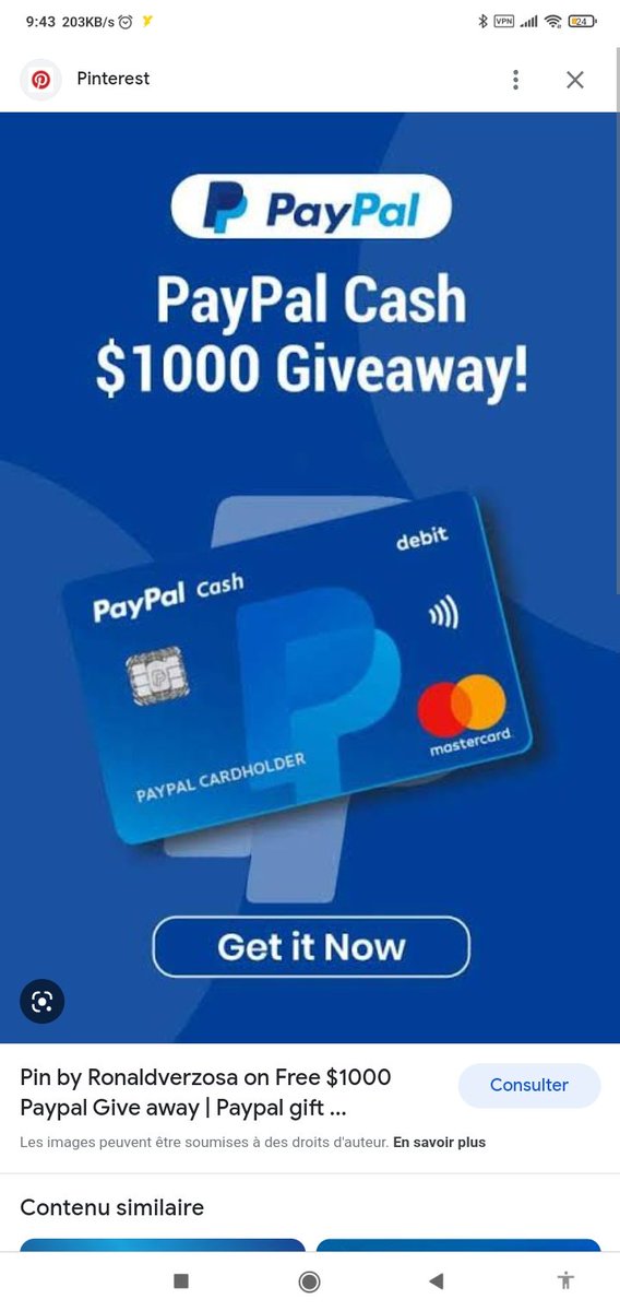 If you want a chance to win easy and fast PayPal money just submit your email to the Website and comment (i Did it) (yes Its legit)

shortest.link/8efO