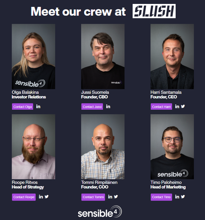 sensible4ltd's tweet photo. We’re once again heading to @SlushHQ !

Considering getting into the real deal of autonomous driving tech, AKA #automateddriving trucks &amp; industrial vehicles? Let's meet this week🚛 

🤝Reach out to the crew: https://t.co/9MONIdDHUp

#investors #VC #partnertships #Slush2022 https://t.co/cZj215P8G6