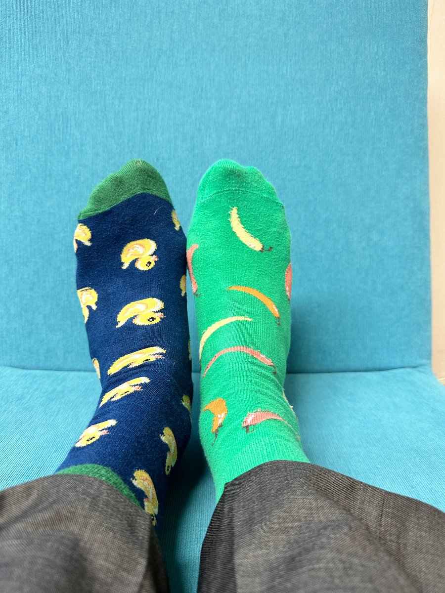 RobinB1707's tweet image. Mixing up my favourite silly socks to raise awareness and support 
 #AntiBullyingWeek @Wargrave_Autism