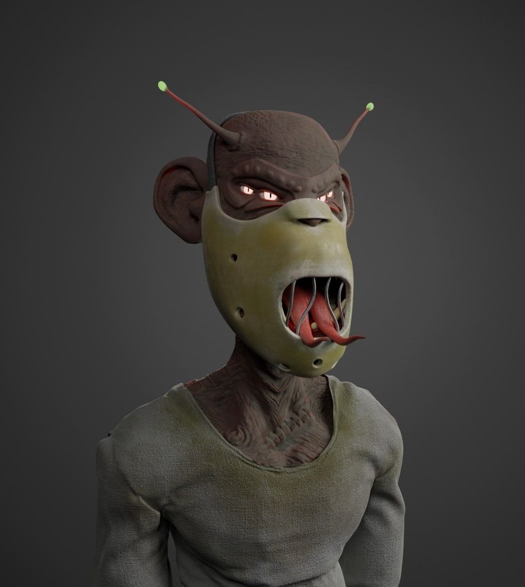 #AlienHorrorApes are Invading @BNBchain and #BNBchainNFTs December 3rd! 🛸🚀 

Supply: 
3000 3D Alien Horror Apes 
🚀 2666 Mintable

👽 Mint Prices:
Horror Ape Holders
$40 in #BNB
Collab Project Holders
$50 in #BNB
Non-Whitelisted/Public Mint
$60 in #BNB

#NFTs #NFT #Crypto