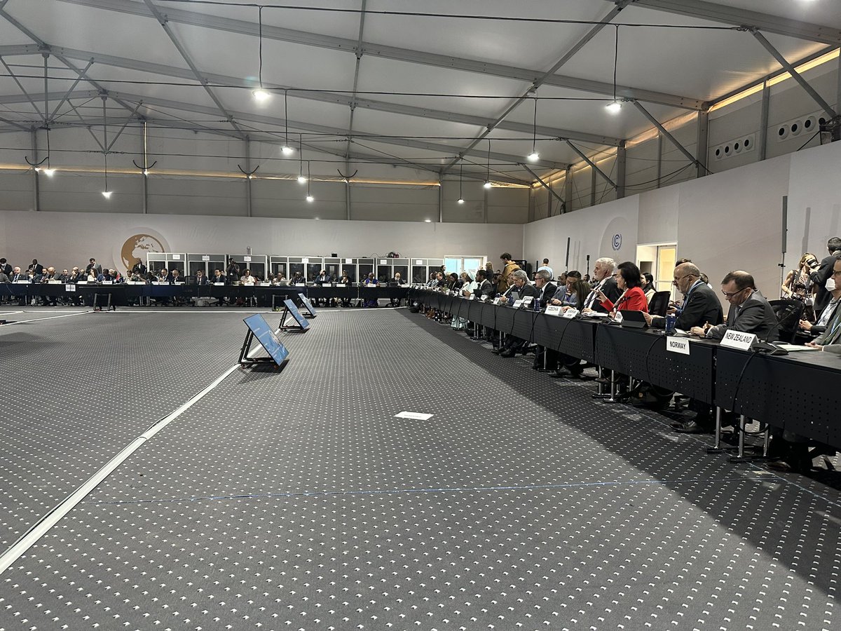 Currently participating in the <a href="/UNFCCC/">UN Climate Change</a> Ministerial Round Table at #COP27 <a href="/COP27P/">COP27</a> 

As we approach week 2 Exec Dir. <a href="/simonstiell/">Simon Stiell</a> just reminded us that we need is adherence to the #ParisAgreement 

#TogetherForImplementation 
#ClimateAction #ClimateFinance
@megjc_jm <a href="/CcdJamaica/">CCD Jamaica</a> 
🇯🇲