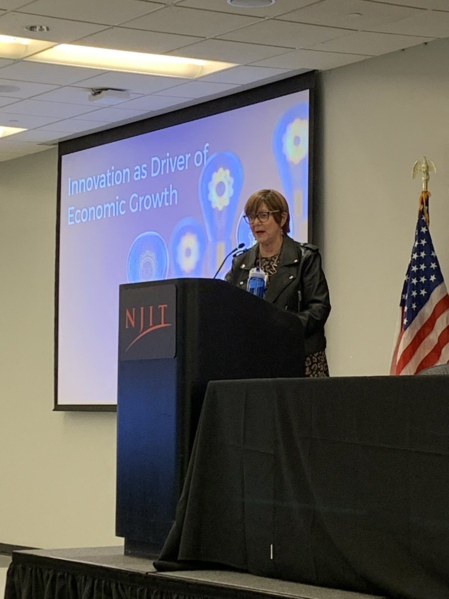 Inspirational words from <a href="/JudithSheft/">Judith Sheft</a> this morning at the <a href="/njit/">NJIT</a> research showcase. Great job and thank you, Judith!