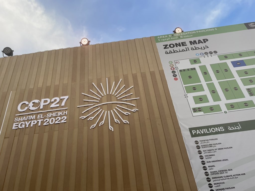 OMG, wo geht es hier zum österreichischen Delegationsbüro? #getlost at #COP27