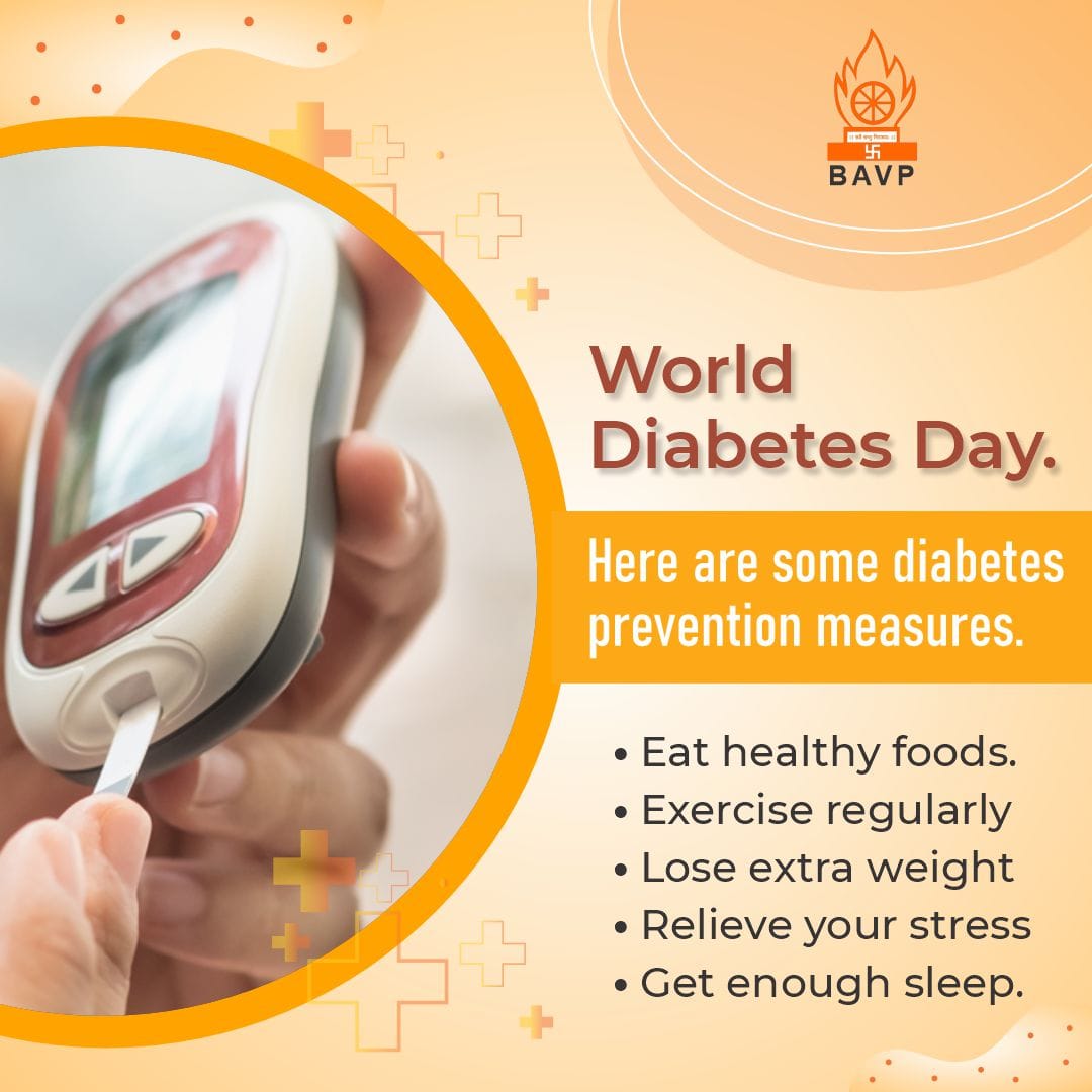 bavp_updates's tweet photo. Some important diabetes prevention measures.
#WorldDiabetesDay #prevantion #selfcare #hospital #treatment #healthylife #measurement #diabetes https://t.co/AfYEEOldT5
