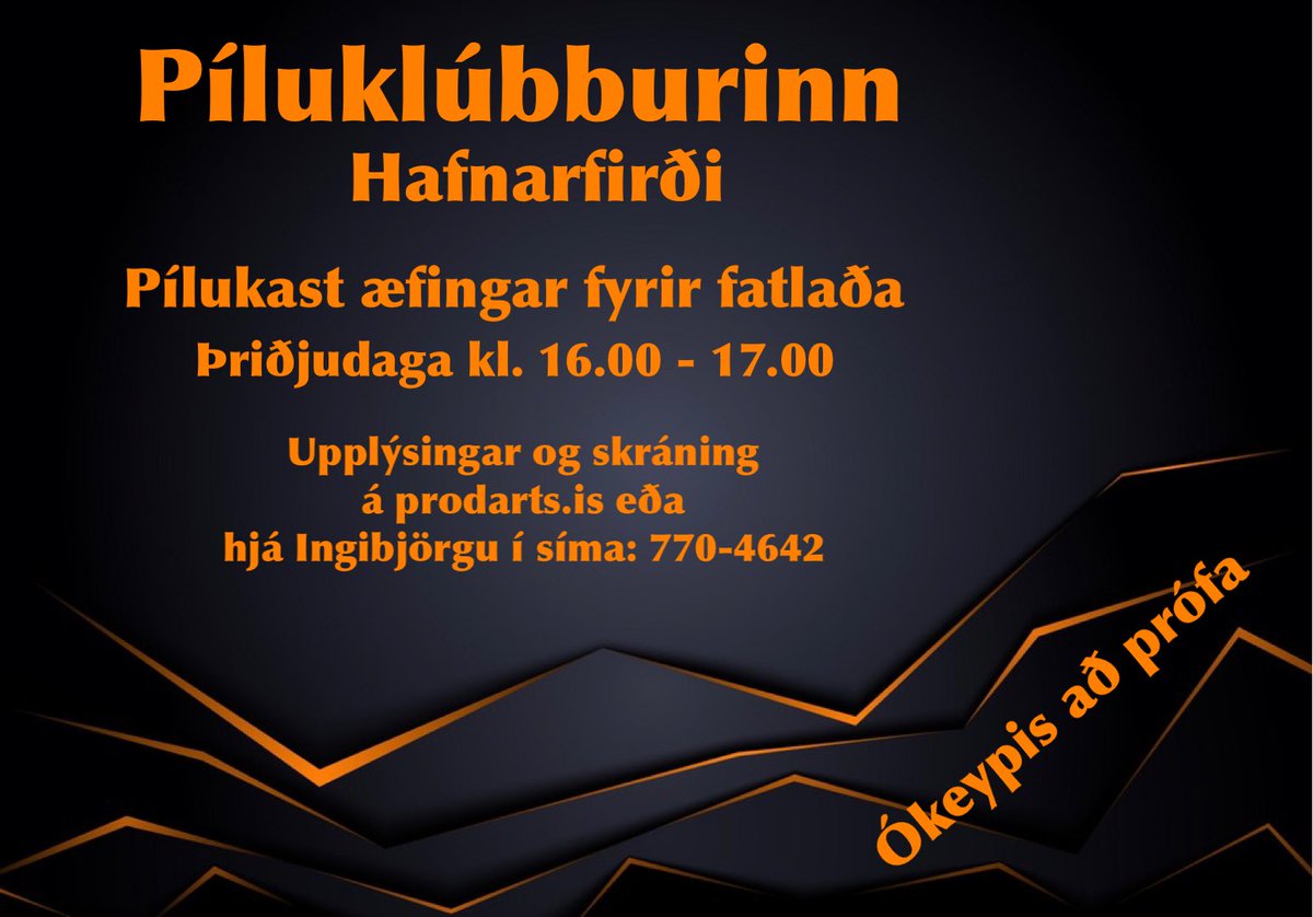 Angrybjorg's tweet photo. Hlakka til að taka á móti ykkur
#pílukast #íþrótt #aðgengileg https://t.co/ehJT0IJTfT