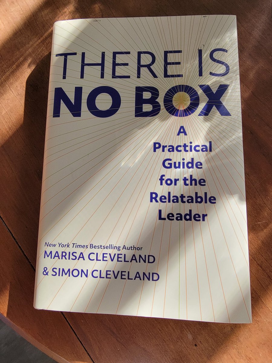 Amazing book on leadership by my agent sister Marisa Cleveland and her husband Simon. Her clients already know she walks this talk @marisacleveland @seymouragency
