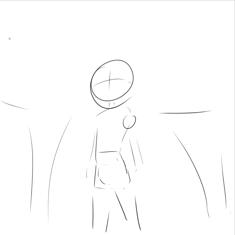割とラフは適当だったりします 