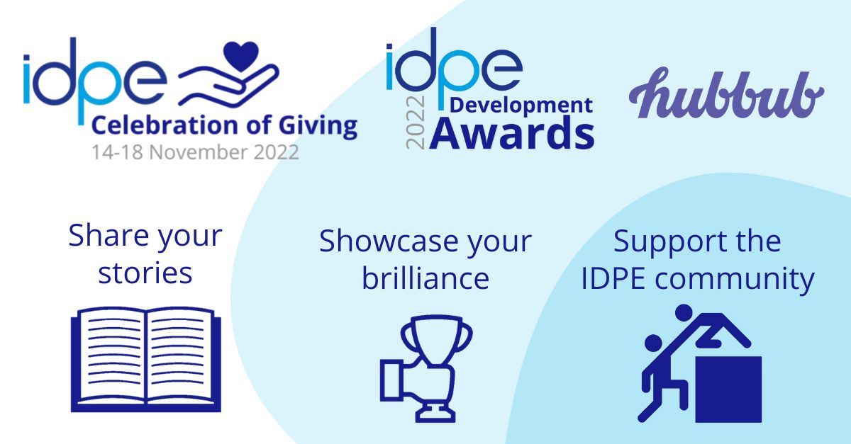 Join us this week in celebrating the generosity of school communities. Get involved in #IDPE2022CelebrationofGiving by sharing stories of how your school community are making a difference. <a href="/hubbubnet/">Hubbub Fundraising</a> ptly.uk/pt1He