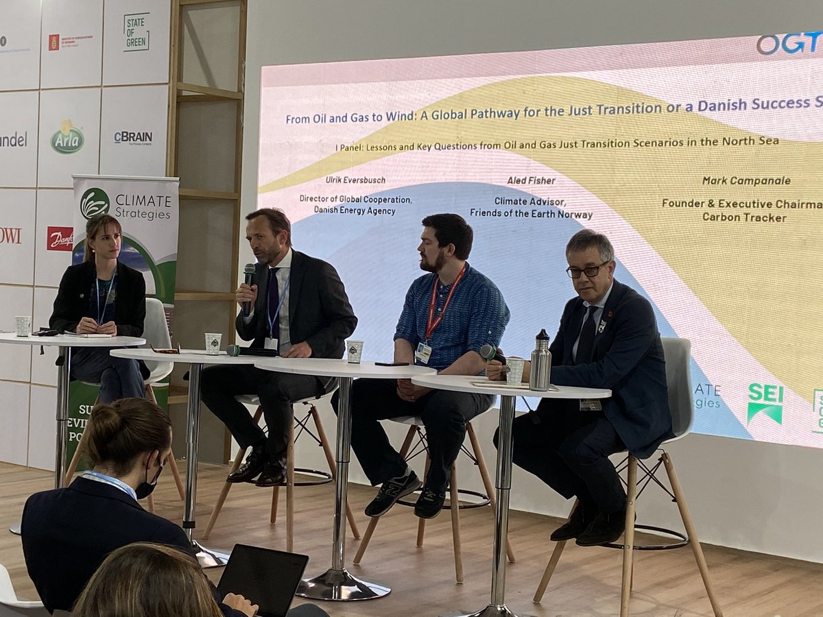 .<a href="/CampanaleMark/">Mark Campanale</a> says UK should not be issuing any new O&amp;G exploration/production licenses in the N. Sea if we don’t want to blow 1.5 deg target. Period. Any such move is unacceptable for #climate &amp; sends completely wrong signal to markets #cop27egypt