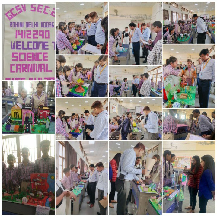 Nawneet161's tweet photo. Grand Science Carnival celebrated at GCSV,SEC-22,ROHINI(1412290).
where aspiring Scientists shown their outstanding Scientific temprament and give us assurance to meet the challenges of 21st century with sensible efforts.
@msisodia 
@Dir_Education 
@gupta_iitdelhi 
@PbpandeyB https://t.co/PZBpS2snKZ