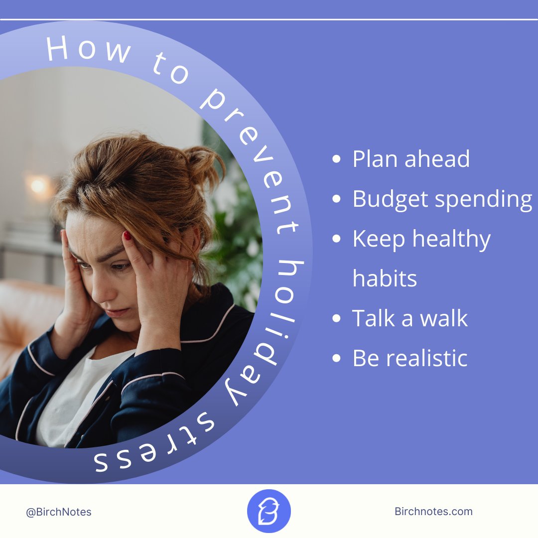 birchnotes's tweet photo. 'Tis the season! Beat the stress with these simple tips.
https://t.co/ztH1Ye8aiX
#HolidaySeason #StressFree https://t.co/lN2n46PArW