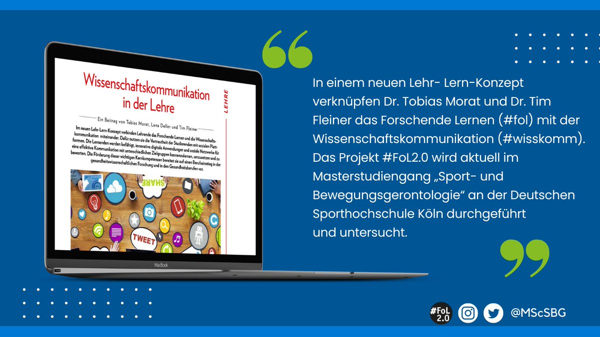 📣 NEW PAPER: Wissenschaftskommunikation in der Lehre! Den Volltext zum neuen Beitrag findet ihr hier ➡️fis.dshs-koeln.de/portal/files/1… #wisskomm #scicomm #studscicom #fol2