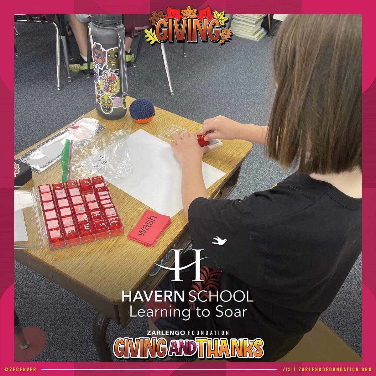 ZFDenver's tweet photo. When you GIVE to ZF you help provide classroom resources like the Multisensory Carts we purchased for @HavernSchool this year! These carts help engage students to learn challenging skills. 
#GivingAndThanks #Learn #Multisensory #Teach #Dyslexia #LearningDisabled #Tactile #Learn https://t.co/sWfK5ScnzY