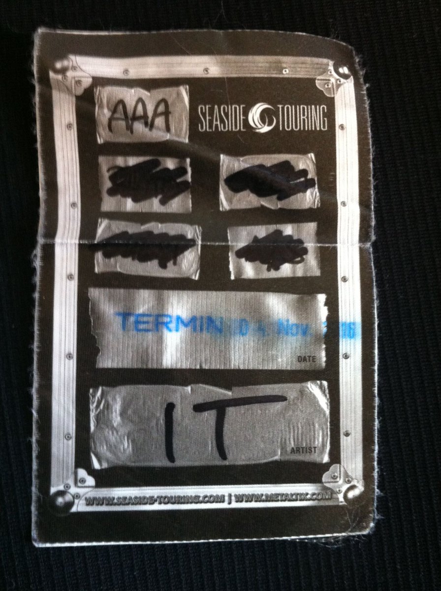 Vor 6 Jahren! Support im ausverkauften Grünspan, Hamburg für Beyond the Black ! #btb #beyondtheblack #ivorytower #gruenspan #hamburg