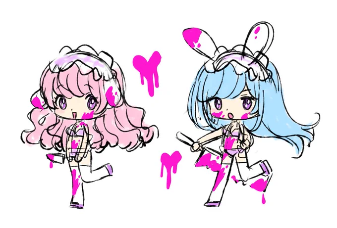 コニインちゃんとリコリンちゃん 