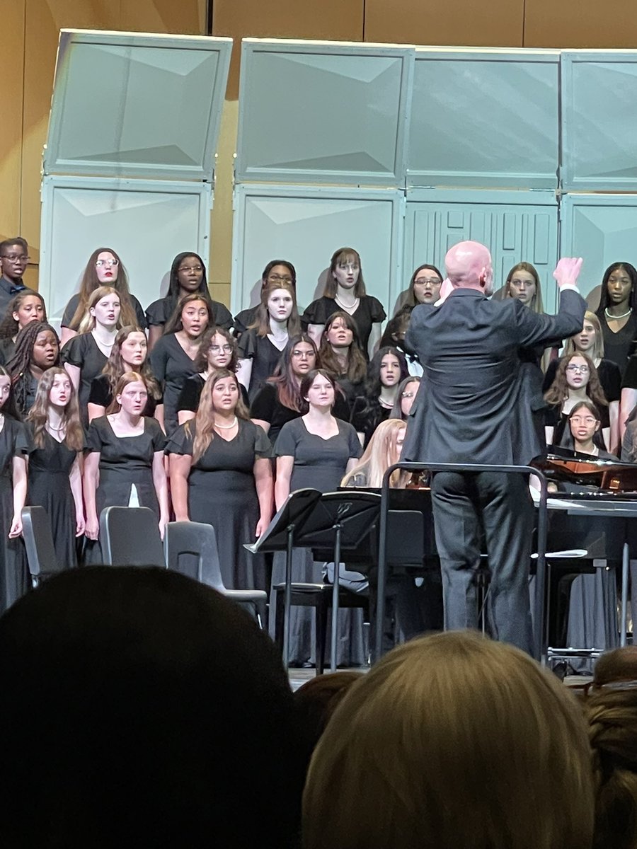 ChoirBrock's tweet photo. Brock Choir students were amazing at Region 5/7 TMEA SSC All Region Concert on Saturday, November 12 at Stephenville HS. Adi Arredondo performed with the Treble Choir and Sydney Strand performed with the Mixed Choir. Way to go girls! You made us all Brock proud!🎶🎶🎶 https://t.co/hvZotIgfTJ
