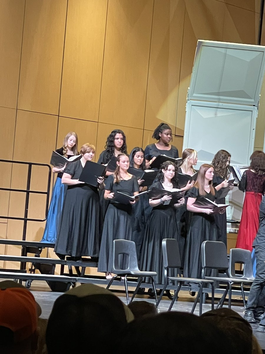 ChoirBrock's tweet photo. Brock Choir students were amazing at Region 5/7 TMEA SSC All Region Concert on Saturday, November 12 at Stephenville HS. Adi Arredondo performed with the Treble Choir and Sydney Strand performed with the Mixed Choir. Way to go girls! You made us all Brock proud!🎶🎶🎶 https://t.co/hvZotIgfTJ