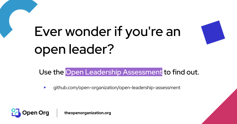 The Open Organization project tweet media